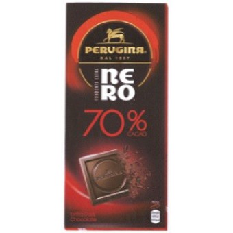 TAVOL. CIOCC. NERO NERO PERUGINA FOND. 70% GR. 85