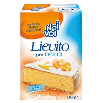 LIEVITO PER DOLCI NOI&VOI5 BUSTE GR 80