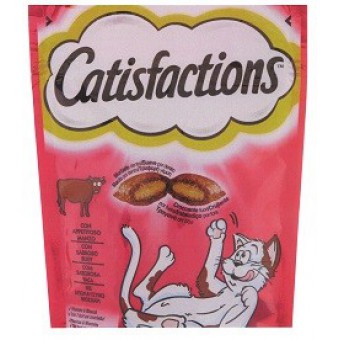 SNACK GATTO CATISFACTIONSMANZO GR. 60