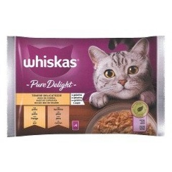 BOCC. WHISKAS PURE DELIGHTTENERE DELIC. BS GR. 85X4