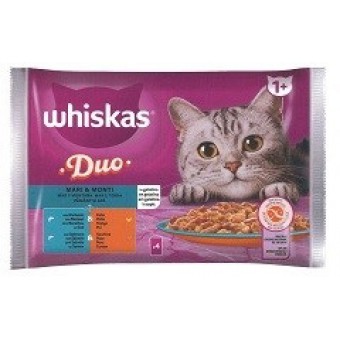 BOCC. WHISKAS DUO MIXMARI MONTI BS GR. 85X4