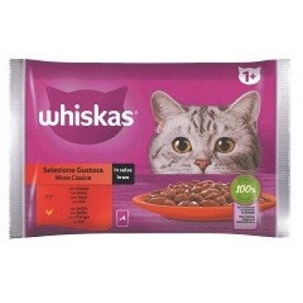 BOCC. WHISKAS CORESELEZ GUSTOSA BS GR. 85X4