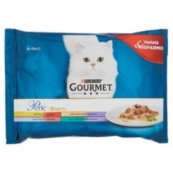 GOURMET PERLE DUETTI DICARNE DELIC.  GR 85X4