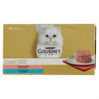 BOCC. GOURMET GOLD TORTINITONNO SALM.  GR. 85X4