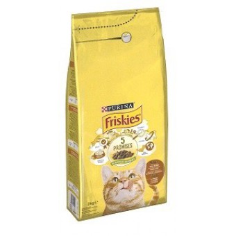 CROCC. GATTO FRISKIES POLL TACCH VERD. KG. 2