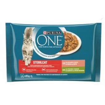 BOCC. PURINA ONE BIFENSISSTERIL. SALM TACCH. GR85X4