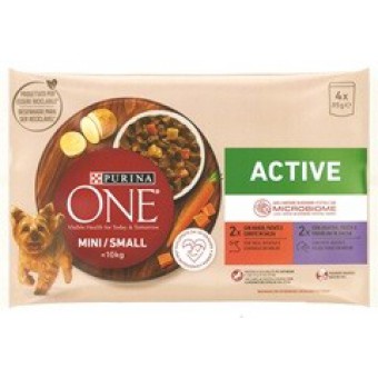 BOCC. PURINA ONE ACTIVE MANZO ANATRA GR. 85X4