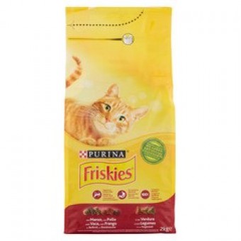 CROCC. GATTO FRISKIES MANZO POLLO VERDURE KG 2