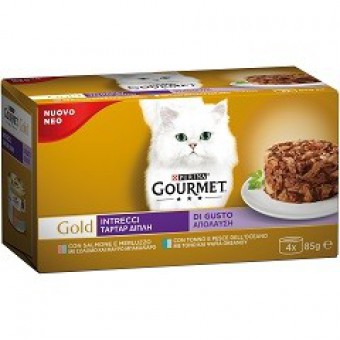 BOCC. GOURMET GOLD INTREC. DI GUSTO SAL MERL. 85X4