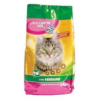 CROCC.  GATTO NOI&VOI MIXVERDURE CEREALI KG 2