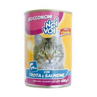 BOCC.  GATTO NOI&VOI TROTA SALMONE GR 400