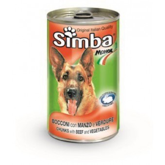 BOCC.  CANE SIMBA MANZO VERDURE GR 1230