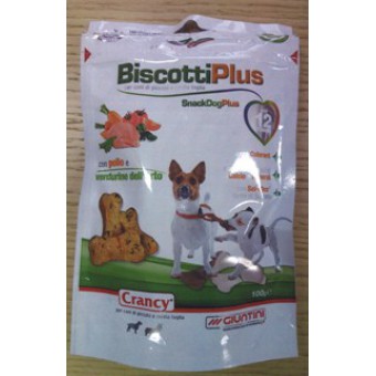 BISC.  CRANCY MINI CANI PICCOLA TAGLIA GR 100