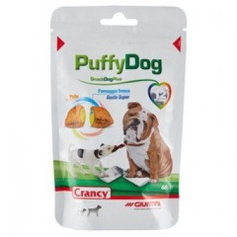 SNACK CRANCY PUFFYDOG POLLO FORMAGGIO GR 60