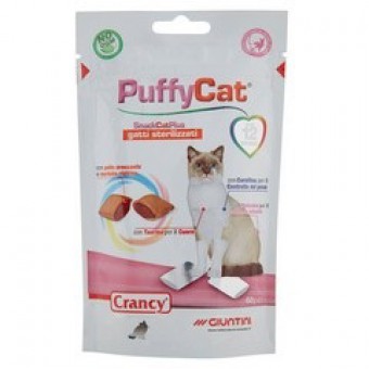 SNACK PUFFY CAT PER GATTISTERILIZZATI GR 60