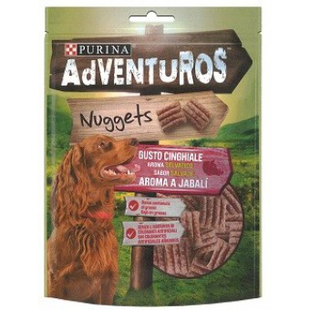 SNACK CANE ADVENTUROSNUGGETS CINGHIALE GR. 90