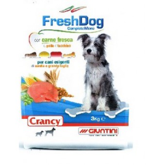 CROCC. CRANCY FRESH DOGCON CARNE FRESCA KG 3