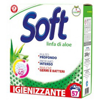 SOFT LAVATRICE POLV. ALOEVERA 50MIS+7 KG. 2,85