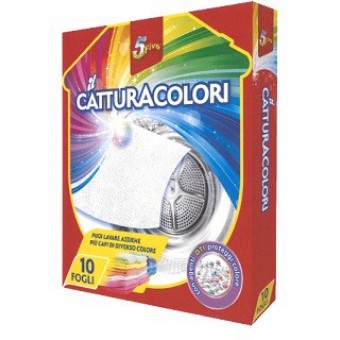 IL CATTURACOLORI SUPER5X 10 FOGLI