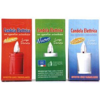 CANDELA ELETTRICA IN PLASTICA