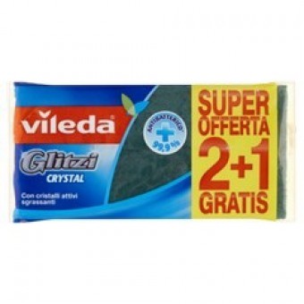 VILEDA GLITZI FIBRA VERDEO S PZ2+1