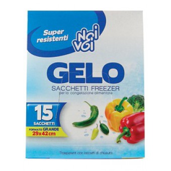 SACCHETTI GELO FREEZERGRANDI N&V PZ. 15