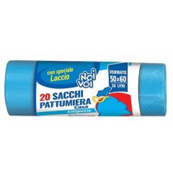 SACCO PATT. NOI&VOI C LACCIO PZ20 50X60 AZZURRO-ROL