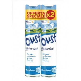 OUST ELIMINA ODORI SPRAYBIPACCO ML. 300X2