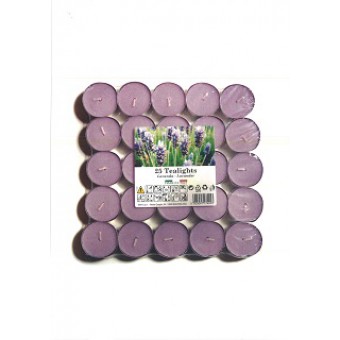 TEALIGHTS LAVANDA X 25 PZ