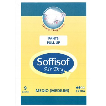 PANN. INCONT.  PULL UP SOFFISOF AIR DRY MEDIUM X 9