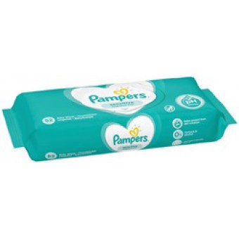 SALVIETTE PAMPERS BABY SENSIT. X52