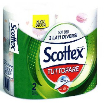 SCOTTEX TUTTOFAREASCIUGATUTTO 2 ROTOLI