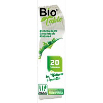 CUCCHIAINI BIOPLASTICABIOTABLE PZ. 20