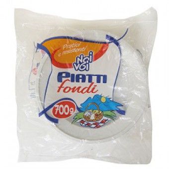 PIATTI FONDI BIANCHIRIUTILIZZABILI GR. 700