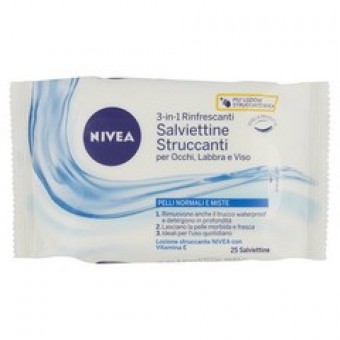 SALV. STRUCC. NIVEA VISAGERINFRESCANTI PZ. 25