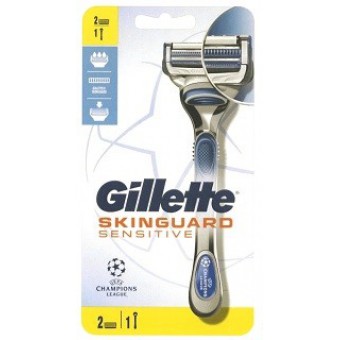 RASOIO GILLETTE SKINGUARDSENSITIVE +2RIC.