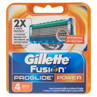 LAMETTE RIC. GILLETTEFUSION PROGLIDE PZ. 4