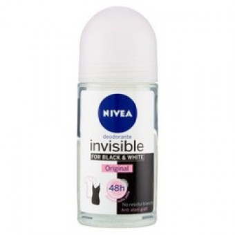 DEO NIVEA INVIS. BLACK&WHIORIG. ROLL ON 50 ML