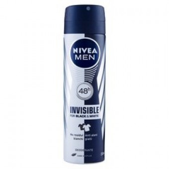 DEO NIVEA MEN INVI. BLACK&WHITE SPRAY ML 150