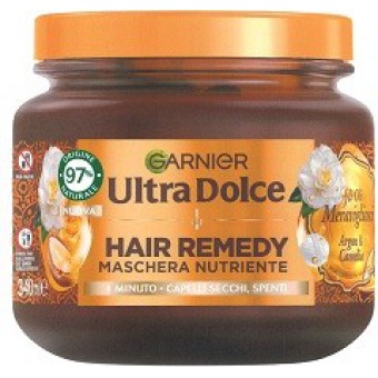 MASCHERA CAPELLI NUOVA U. DOLCE OLI MERAVIG.  ML. 340