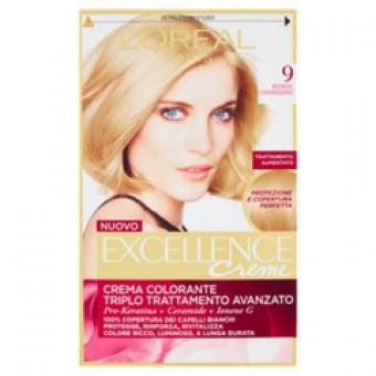 COLOR.  EXCELLENCE N. 9 BIONDO CHIARISSIMO ML 40