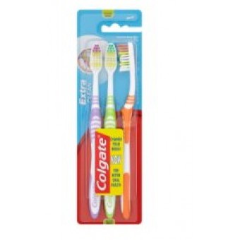 SPAZZ. COLGATE EXTRA CLEANX3 PEZZI MEDIO