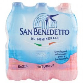 ACQUA S. BENEDETTO NAT. LEECOGREEN CL. 50X6