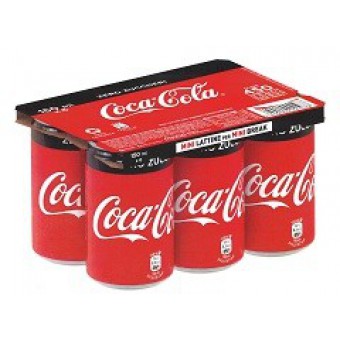 COCA COLA ZERO MINI LATT. CL. 15X6