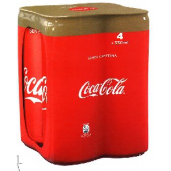 COCA COLA S CAFF. LATT. SLEEK CL 33X4