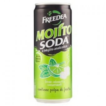 MOJITO SODA ANALCOLICO LATTINA CL 33