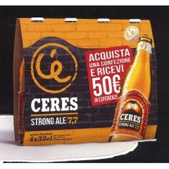 BIRRA CERES STRONGALEBTG.  CL. 33X4  7,7gradi