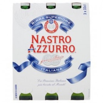 BIRRA NASTRO AZZURRO BTGCL 33X3