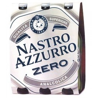 BIRRA NASTRO AZZURRO ZEROBTG. CL. 33X3