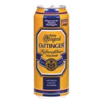 BIRRA OETTINGER WEISSBIERLATT. CL 50  4,9?